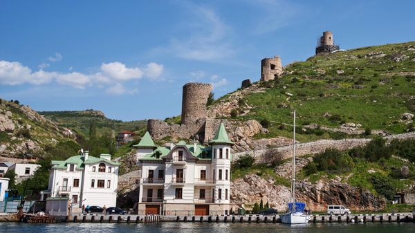 Balaklava bay on the Gerakleysky peninsula on the southwestern coast of Crimea, in the Balaklavsky district of Sevastopol. - Sputnik International