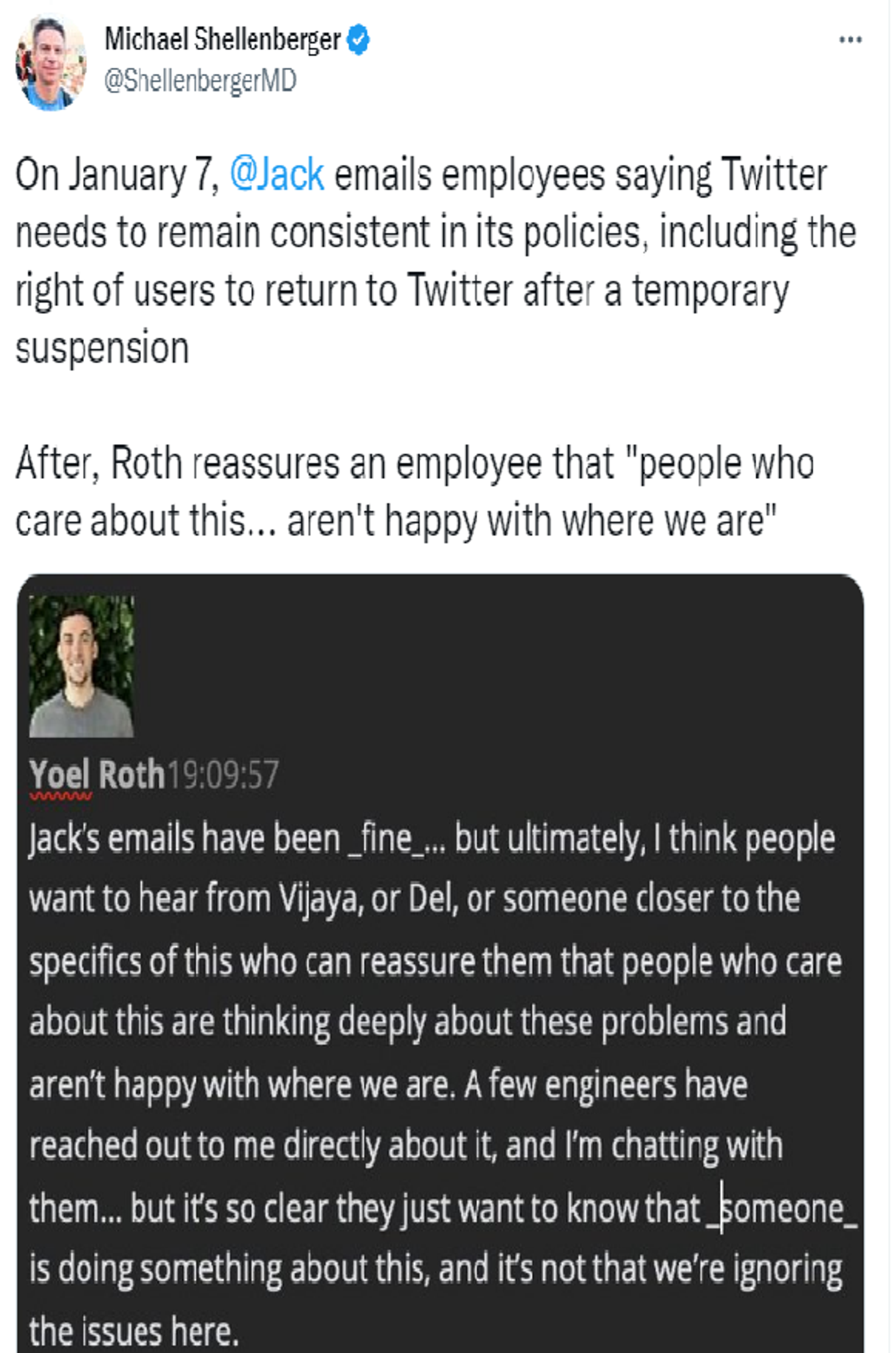 Twitter screenshot of latest portion of the “Twitter Files,” shared by Author Michael Shellenberger. Twitter screenshot of latest portion of the “Twitter Files,” shared by Author Michael Shellenberger. - Sputnik International, 1920, 11.12.2022