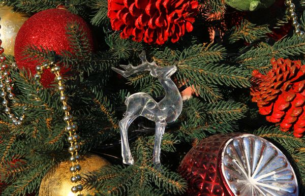 A Christmas tree decorated for New Year in Zaryadye Park in Moscow. - Sputnik International