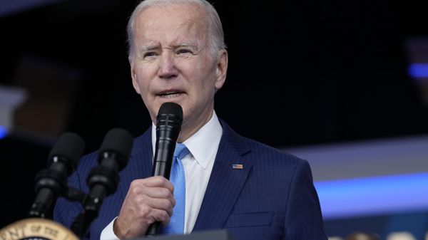 President Joe Biden speaks in the South Court Auditorium on the White House complex in Washington, Dec. 8, 2022 - Sputnik International