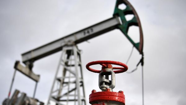 An oil pumping station of the Tatneft company in the Almetyevsk region in Tatarstan. - Sputnik International