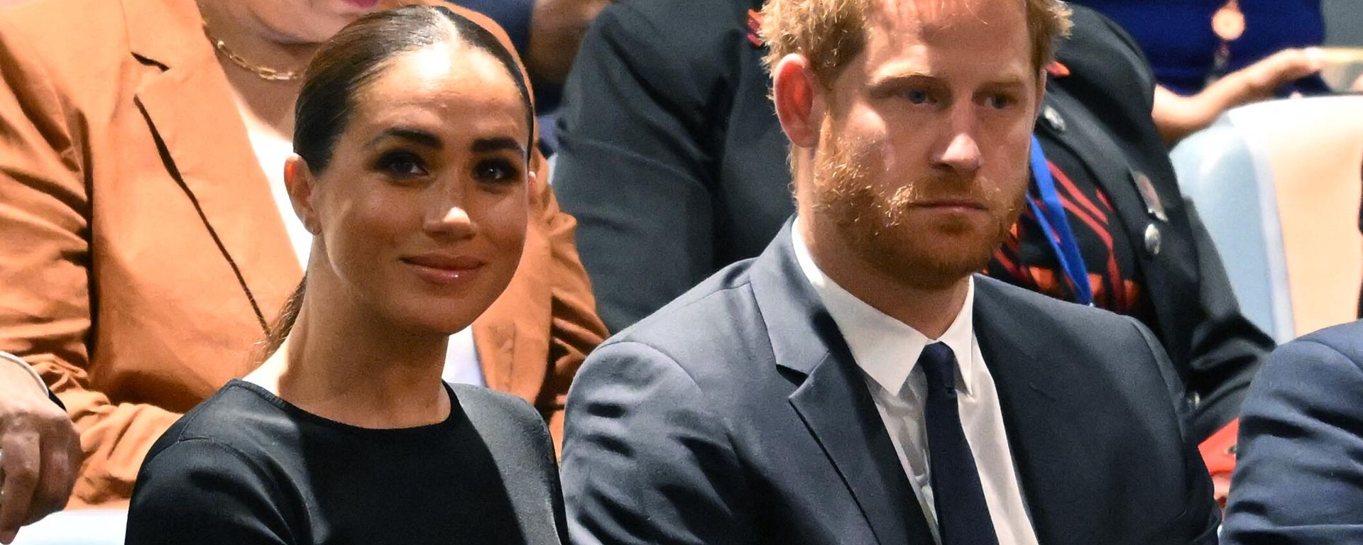 Prince Harry (R) and Meghan Markle (L), the Duke and Duchess of Sussex, attend the 2020 UN Nelson Mandela Prize award ceremony at the United Nations in New York on July 18, 2022 Prince Harry (R) and Meghan Markle (L), the Duke and Duchess of Sussex, attend the 2020 UN Nelson Mandela Prize award ceremony at the United Nations in New York on July 18, 2022 - Sputnik International, 1920, 17.12.2022