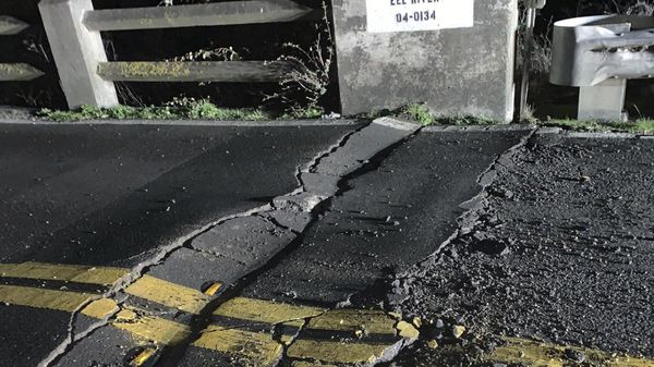 Earthquake in California  (Caltrans District 1 via AP) - Sputnik International