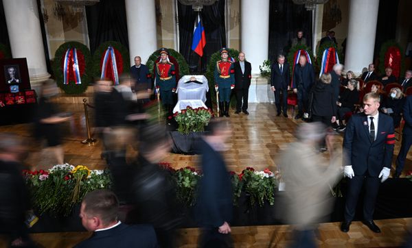 The farewell ceremony for the former Soviet leader Mikhail Gorbachev who passed away on August 30 at the age of 91. - Sputnik International