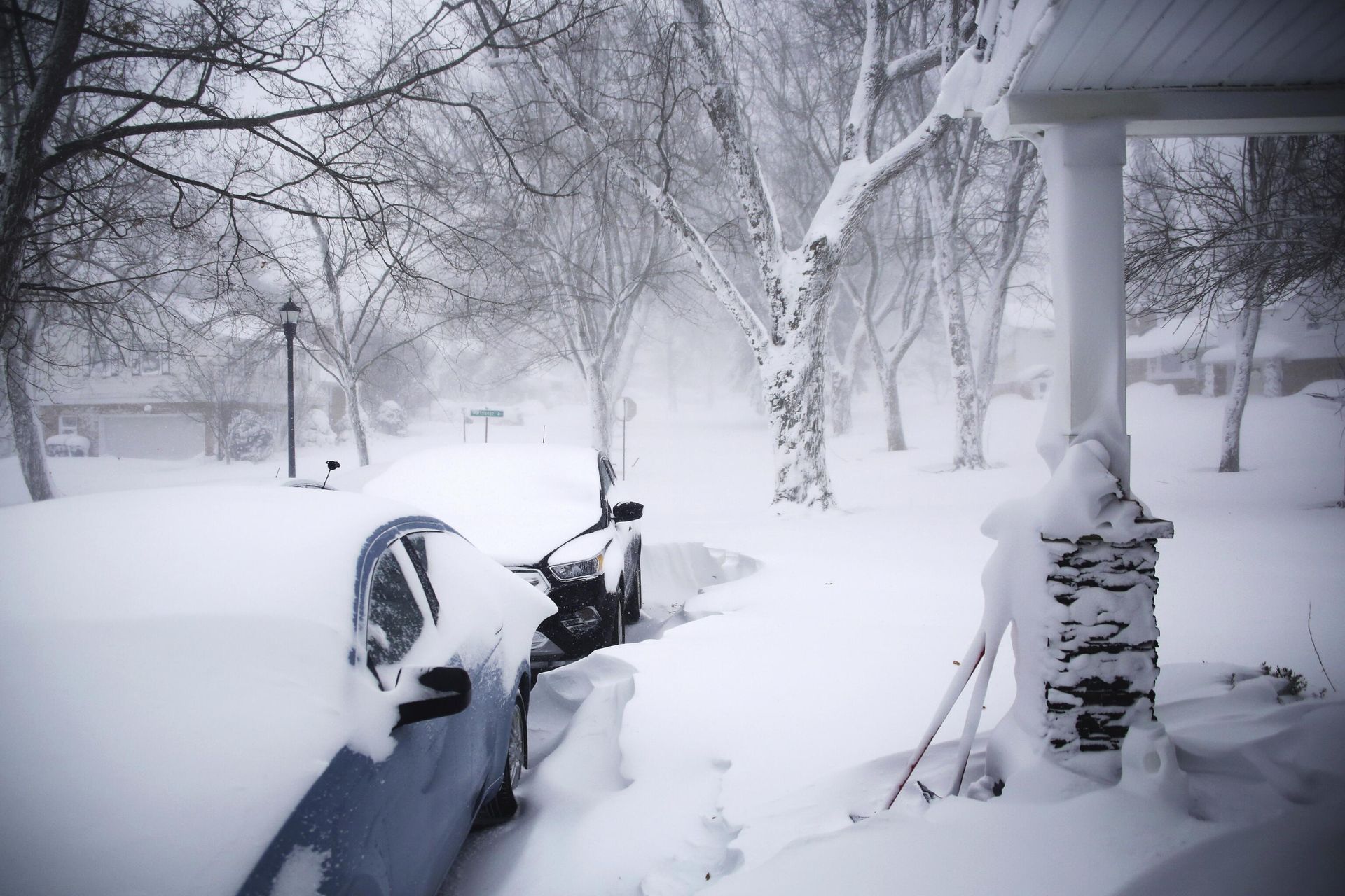 A winter storm rolls through Western New York Saturday, Dec. 24, 2022, in Amherst N.Y. - Sputnik International, 1920, 25.12.2022