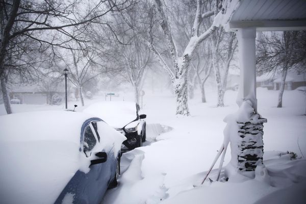 A winter storm rolls through western New York Saturday, Dec. 24, 2022, in Amherst N.Y.  - Sputnik International