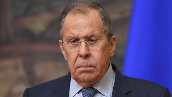 Russian Foreign Minister Sergei Lavrov at a press conference following a meeting with Azerbaijani Foreign Minister Jeyhun Bayramov at the Reception House of the Russian Foreign Ministry in Moscow. - Sputnik International