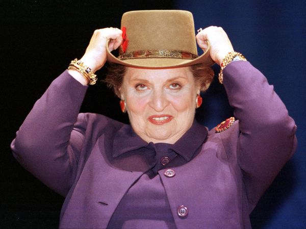 Madeleine Albright, the first female US Secretary of State during the presidency of Bill Clinton, died from cancer on 23 March 2022 in Washington DC at the age of 84. She had been born in Prague and moved to the United States in 1948. - Sputnik International