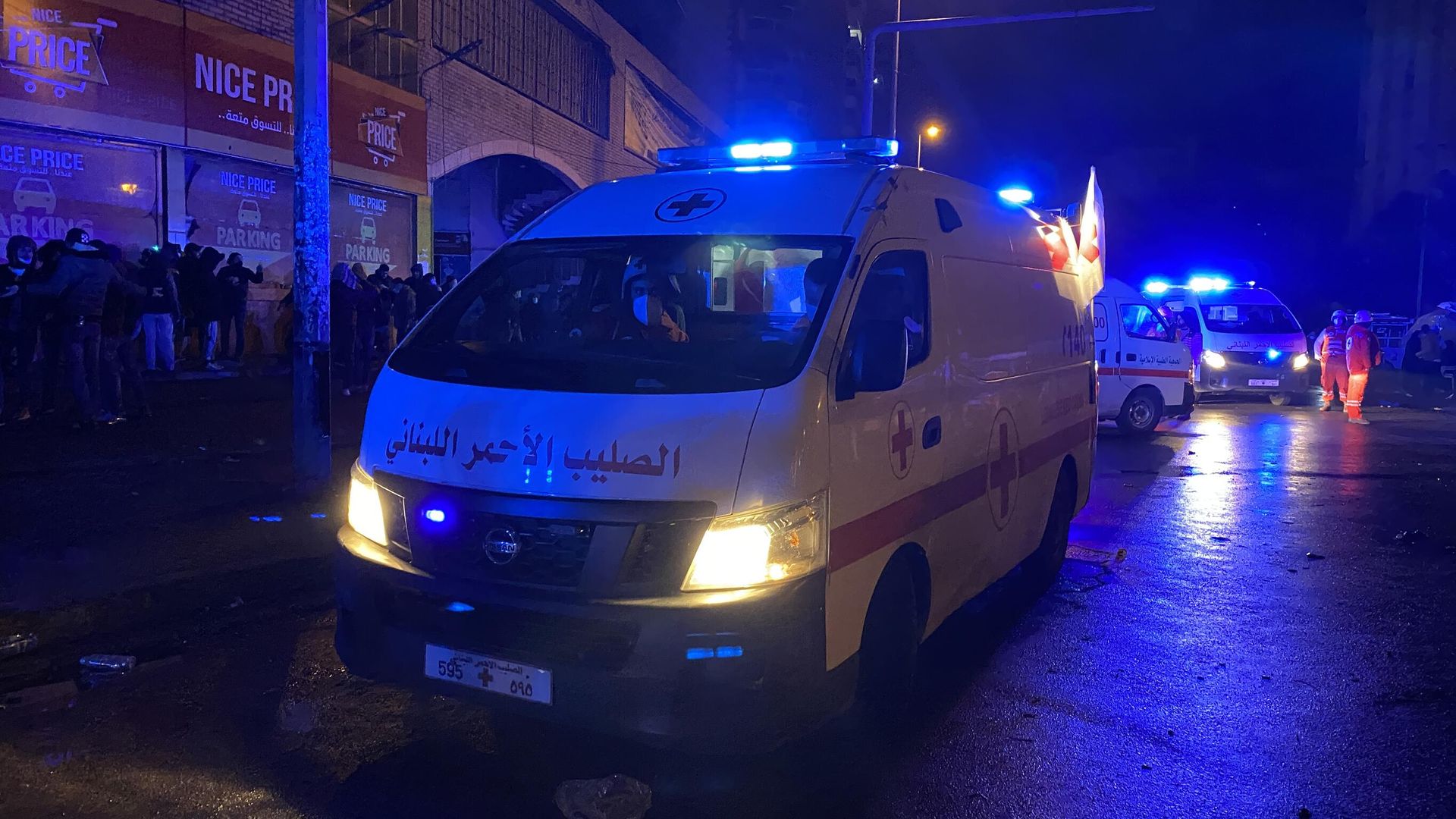 An ambulance car in Lebanon - Sputnik International, 1920, 01.01.2023