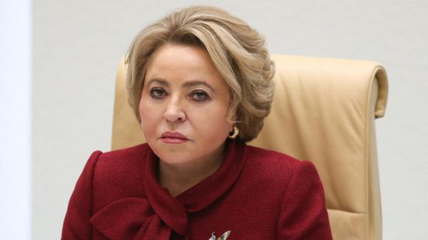 Russian upper house chairwoman Valentina Matvienko - Sputnik International
