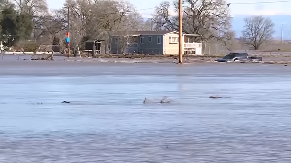 Flood in California - Sputnik International
