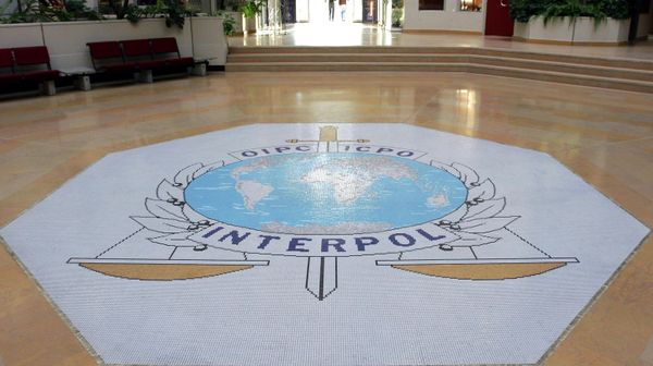 FILE - the entrance hall of Interpol's headquarters in Lyon, central France on Sept.27, 2017. - Sputnik International