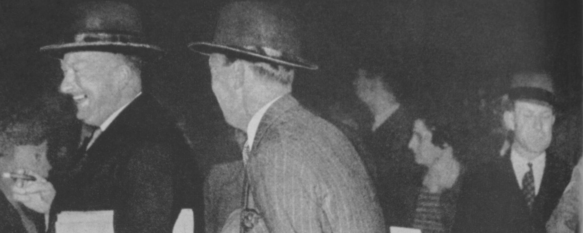 British and French negotiators Admiral Reginald Drax and General Aime Doumenc in Moscow for last-minute talks on a defense alliance against Germany ahead of World War II. British and French negotiators Admiral Reginald Drax and General Aime Doumenc in Moscow for last-minute talks on a defense alliance against Germany ahead of World War II. - Sputnik International, 1920, 06.01.2023