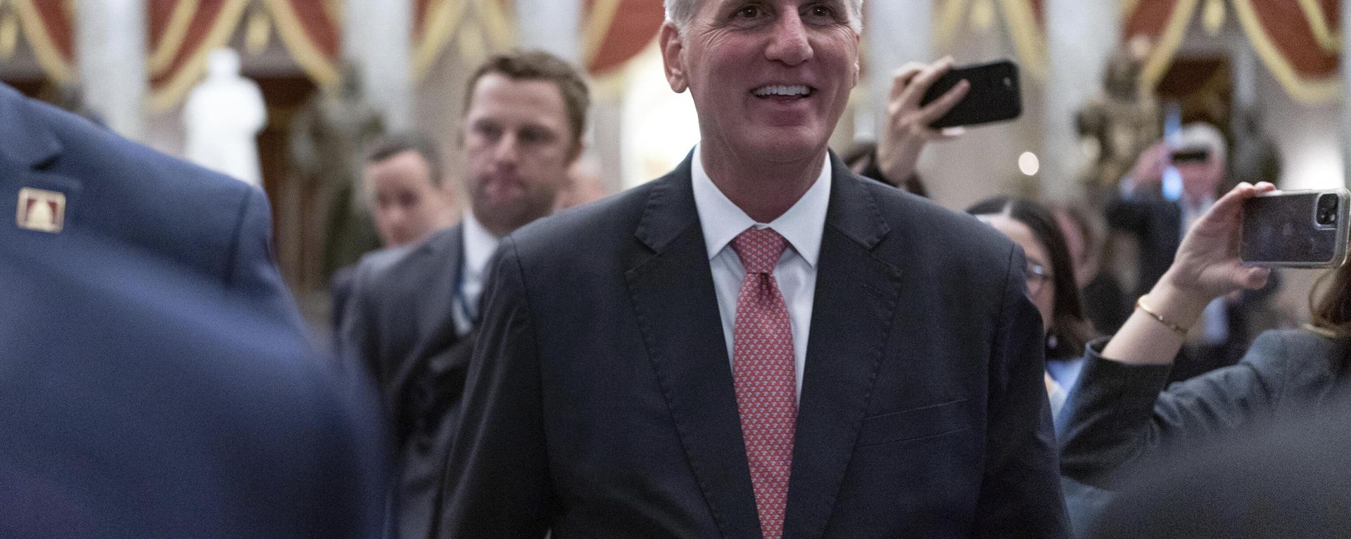 Speaker-elect Rep. Kevin McCarthy, R-Calif. Speaker-elect Rep. Kevin McCarthy, R-Calif. - Sputnik International, 1920, 08.01.2023