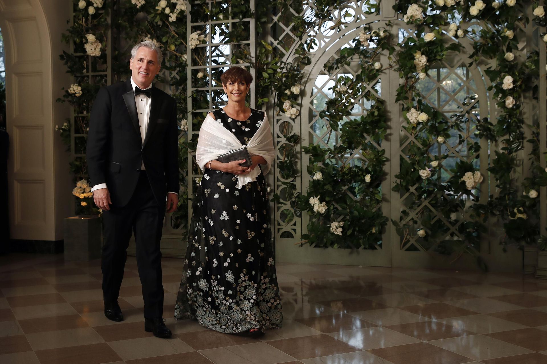 House Majority Leader Kevin McCarthy of Calif., with his wife Judy McCarthy, on April 24, 2018. - Sputnik International, 1920, 07.01.2023