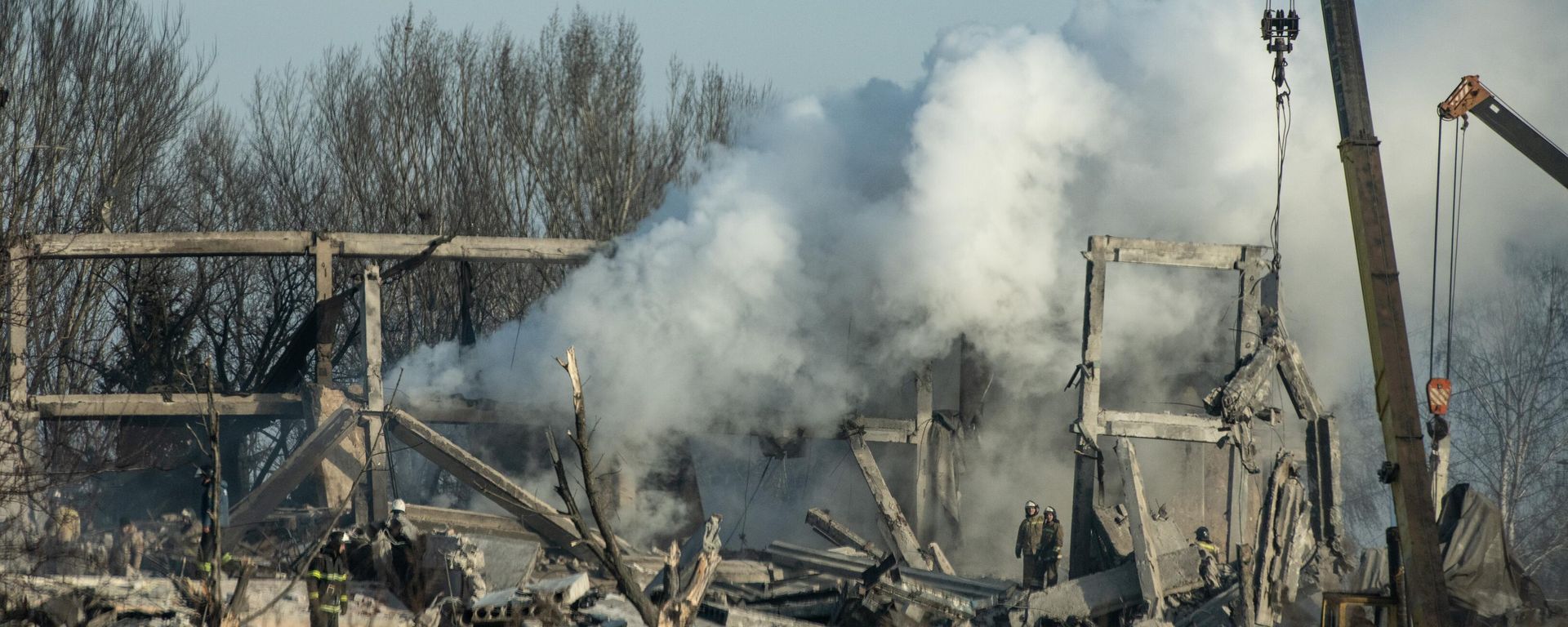 Ruins in Makeevka after Ukrainian strike  - Sputnik International, 1920, 03.07.2026