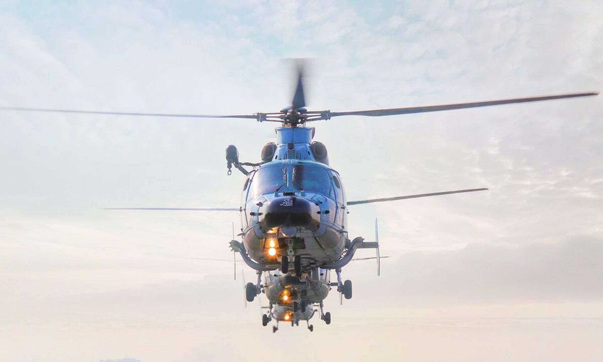 Z-9EC helicopters of the Pakistan Navy fly in formation. Z-9EC helicopters of the Pakistan Navy fly in formation. - Sputnik International, 1920, 10.01.2023