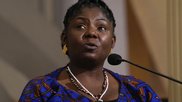 Colombian Vice President-elect Francia Marquez speaks during a meeting with feminist organizations in Santiago, Chile, Thursday, July 28, 2022. - Sputnik International