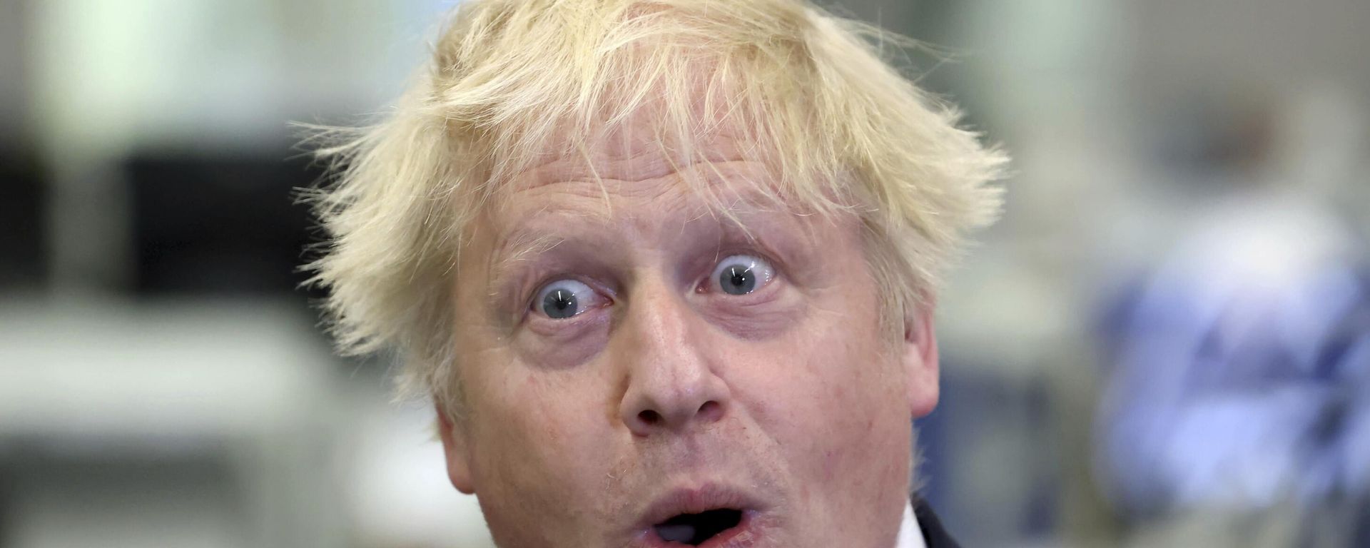 British Prime Minister Boris Johnson at Thales weapons manufacturer in Belfast, Monday May 16, 2022 - Sputnik International, 1920, 03.03.2023
