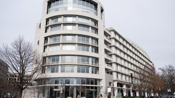 An office building housing the Penn Biden Center, a think tank affiliated with the University of Pennsylvania, is seen in Washington, DC, January 10, 2023. - Sputnik International