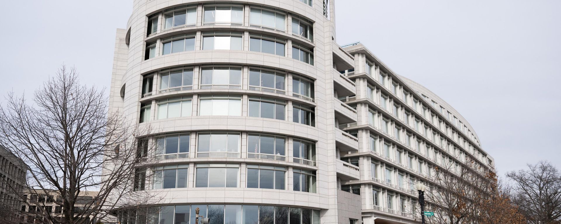 An office building housing the Penn Biden Center, a think tank affiliated with the University of Pennsylvania, is seen in Washington, DC, January 10, 2023. - Sputnik International, 1920, 26.01.2023