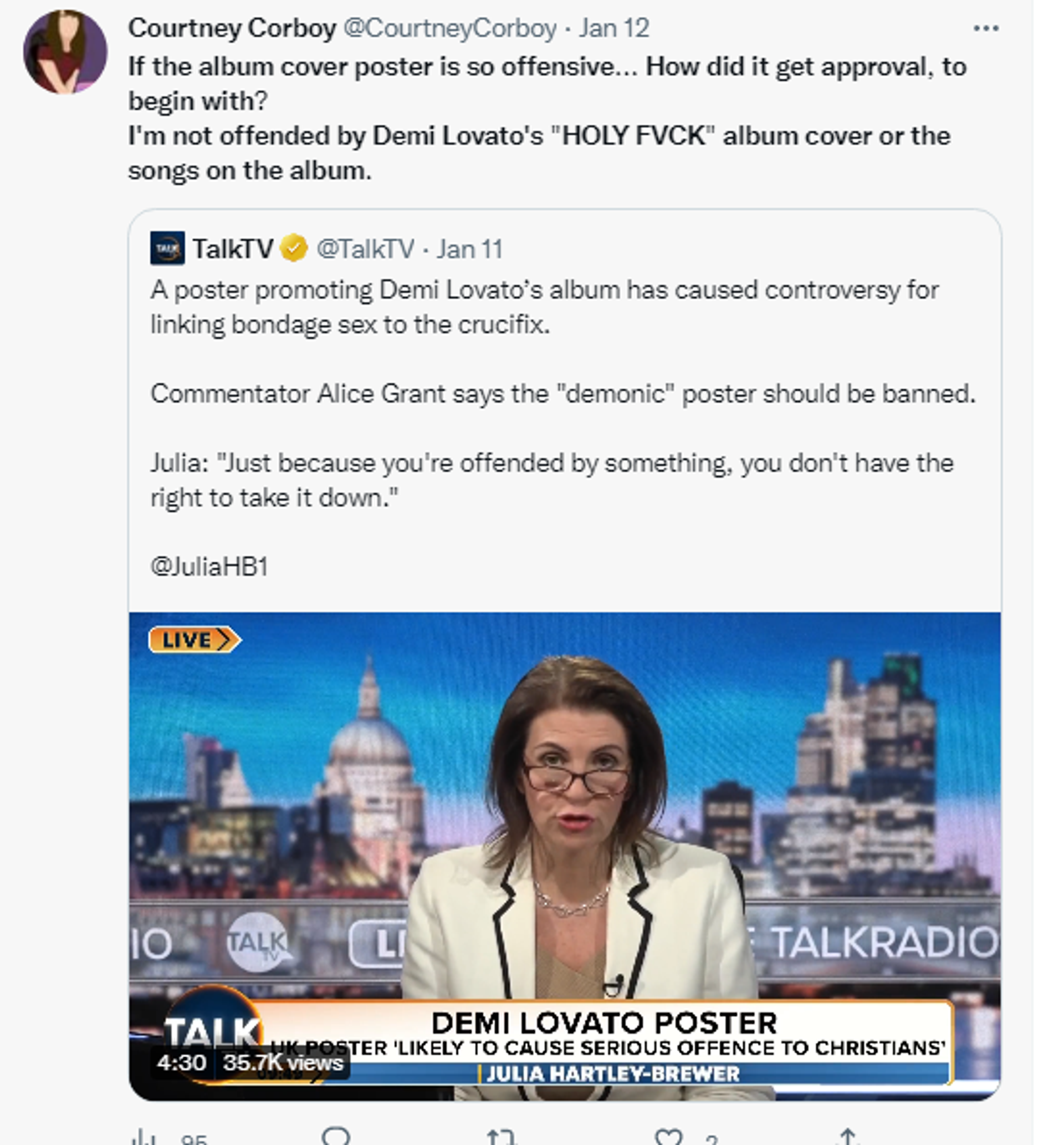 Twitter screenshot. - Sputnik International, 1920, 13.01.2023