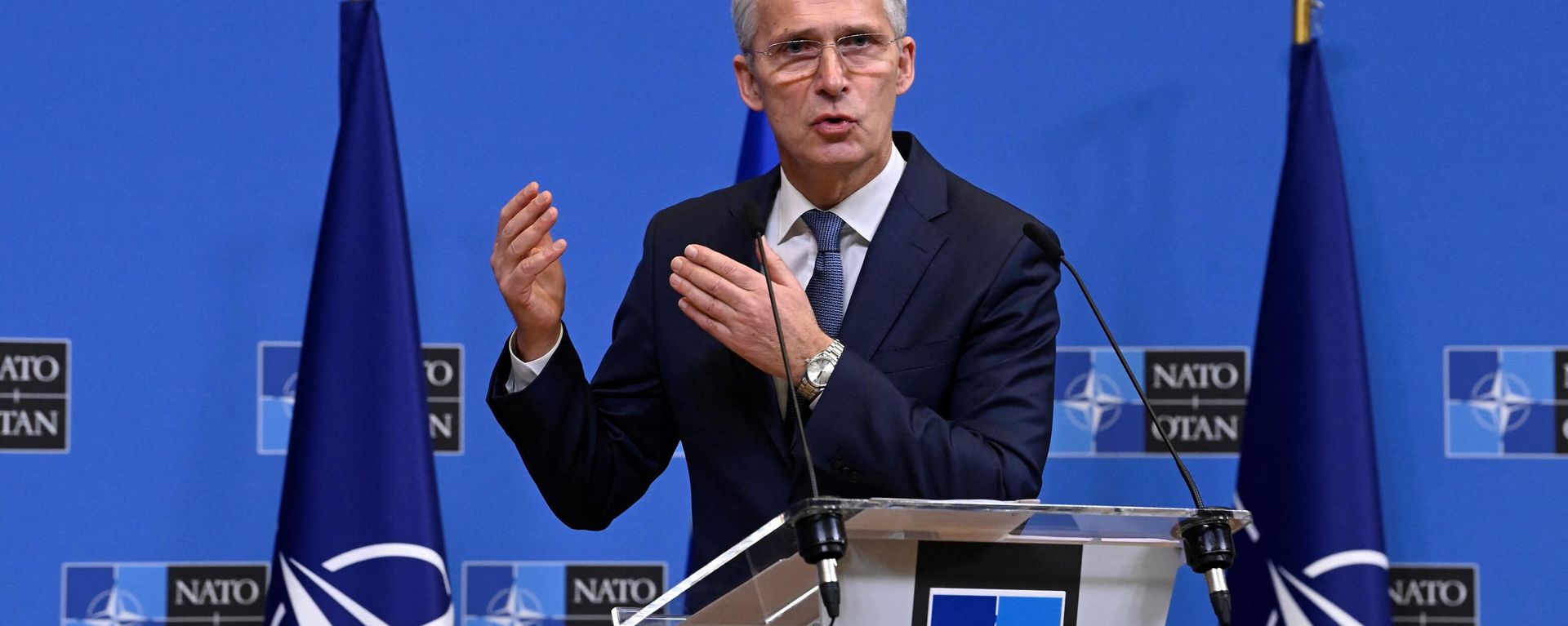NATO's Secretary General Jens Stoltenberg NATO's Secretary General Jens Stoltenberg - Sputnik International, 1920, 09.02.2023