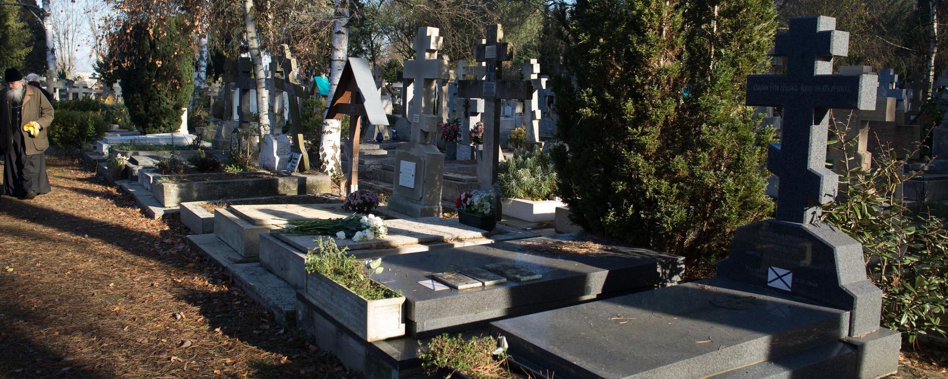 Sainte-Genevieve-des-Bois Russian Cemetery Sainte-Genevieve-des-Bois Russian Cemetery - Sputnik International, 1920, 16.01.2023
