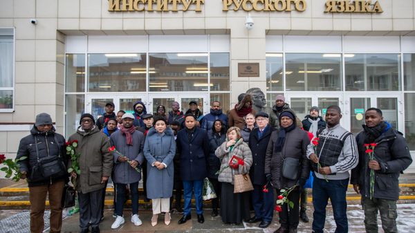 An annual ceremony held by the People's Friendship University of Russia in honor of Patrice Lumumba - Sputnik International