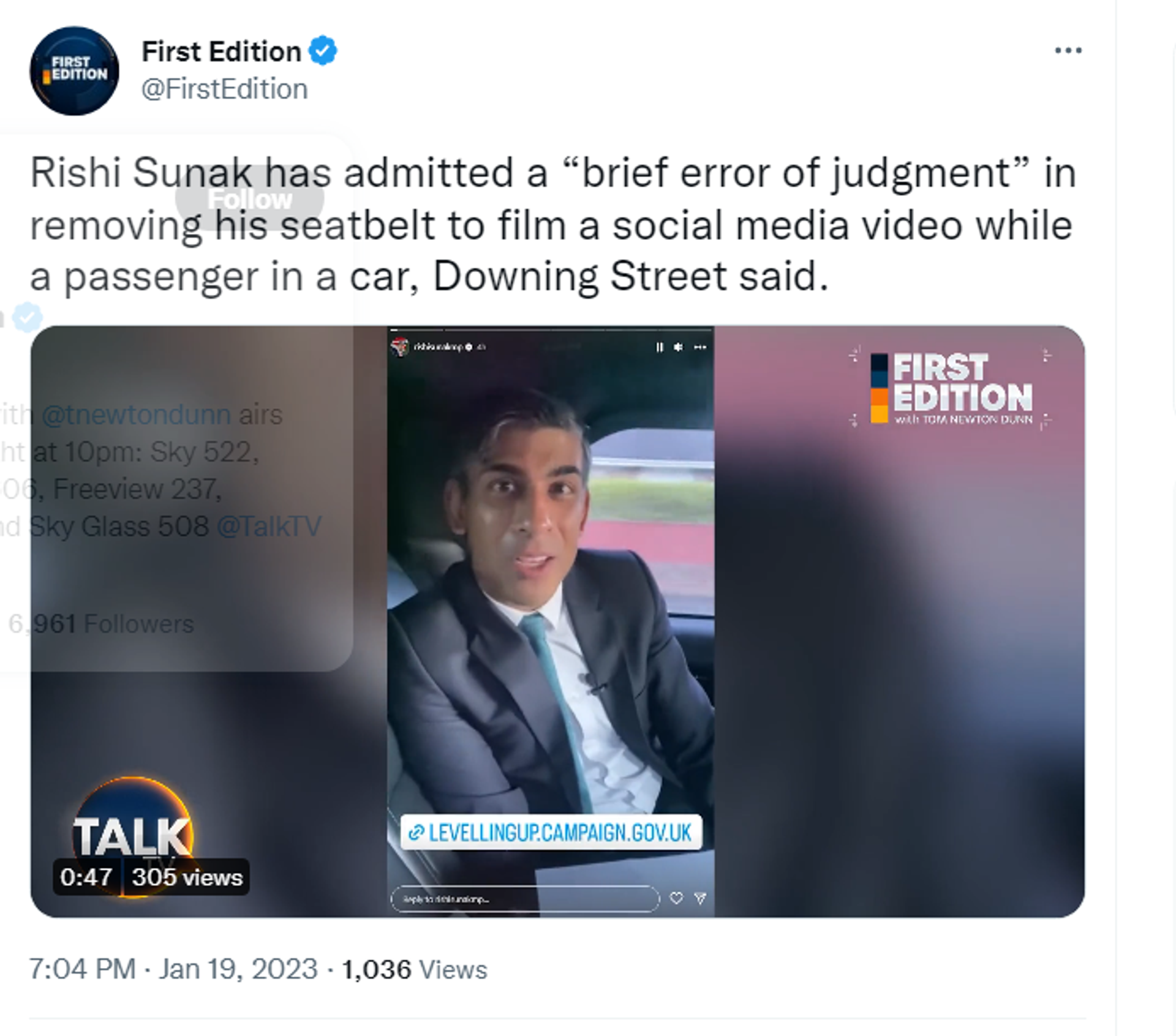 Twitter screenshot. - Sputnik International, 1920, 21.01.2023
