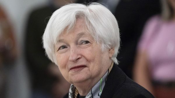  Treasury Secretary Janet Yellen listens, Sept. 15, 2022, in Lanham, Md.  Yellen is visiting Senegal with a message about the future of U.S.-Africa relations. - Sputnik International