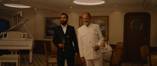 "Triangle of Sadness" is an anti-capitalist parody by Swedish filmmaker Ruben Ostlund. The story tells about a yacht of extremely rich passengers with a captain, who believes in Marxism (and alcohol). - Sputnik International
