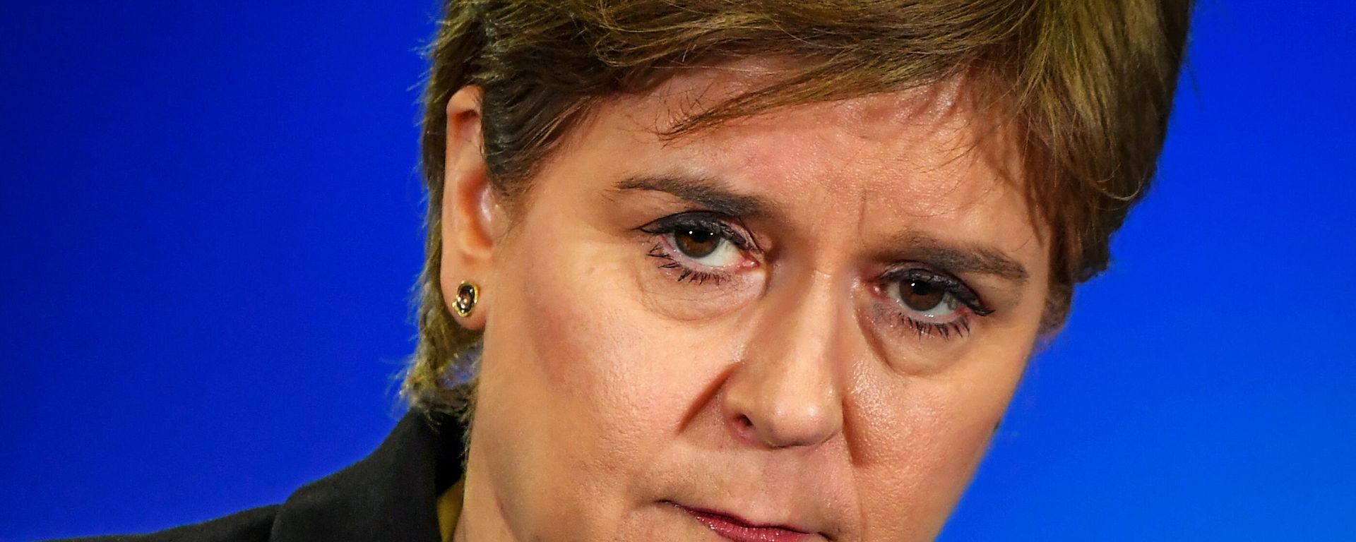 Scotland's First Minister Nicola Sturgeon at a press conference in Edinburgh Scotland's First Minister Nicola Sturgeon at a press conference in Edinburgh - Sputnik International, 1920, 15.02.2023