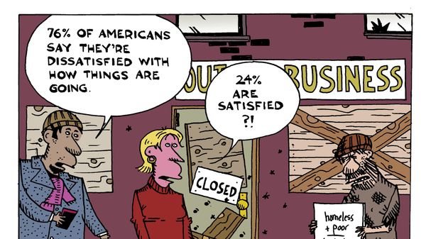 Dissatisfied America - Sputnik International