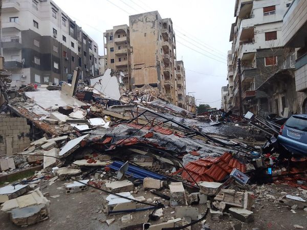 Aftermath of deadly earthquake in the coastal Syrian city of Jableh.  - Sputnik International