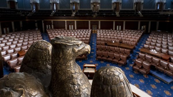 The chamber of the House of Representatives is seen at the Capitol in Washington, Feb. 28, 2022.  - Sputnik International