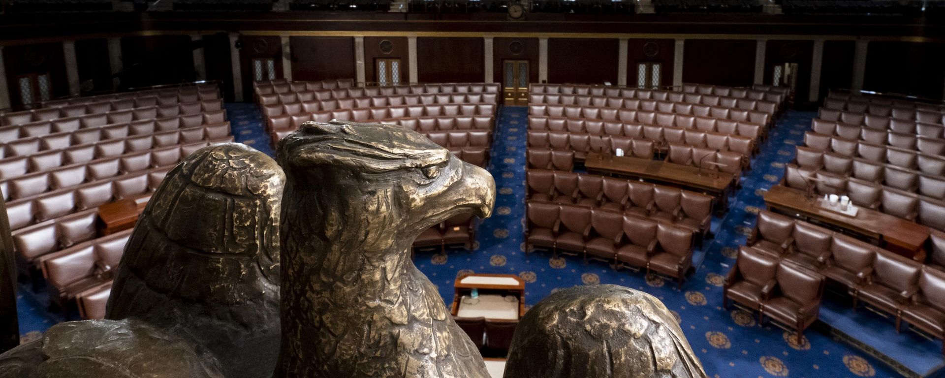 The chamber of the House of Representatives is seen at the Capitol in Washington, Feb. 28, 2022. The chamber of the House of Representatives is seen at the Capitol in Washington, Feb. 28, 2022. - Sputnik International, 1920, 15.02.2024
