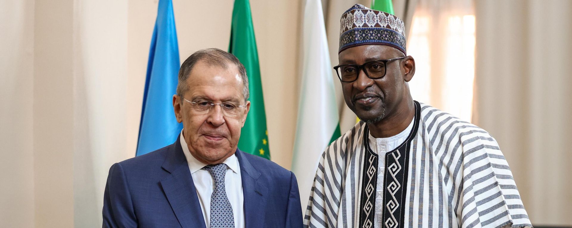 Russian Foreign Minister Sergey Lavrov's visit to Mali. - Sputnik International, 1920, 07.02.2023