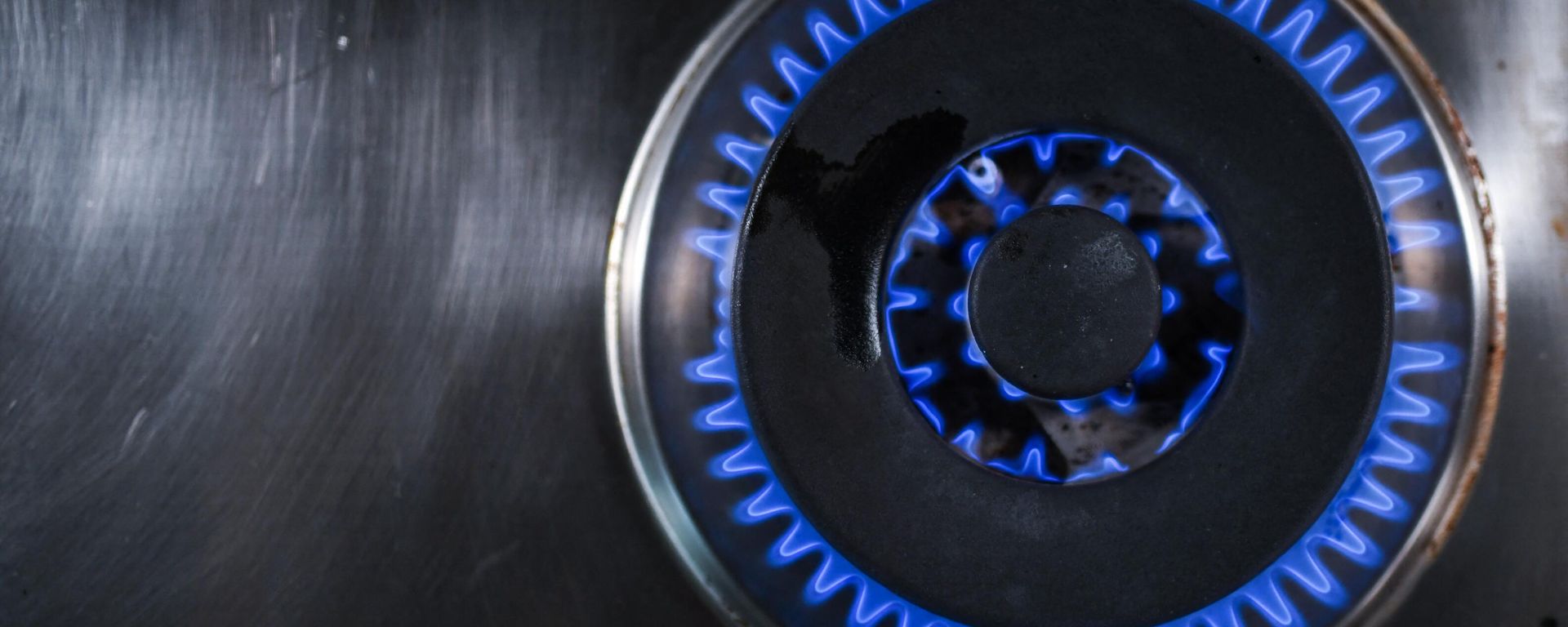 Illustration shows lit gas stove burner. Illustration shows lit gas stove burner. - Sputnik International, 1920, 08.03.2023