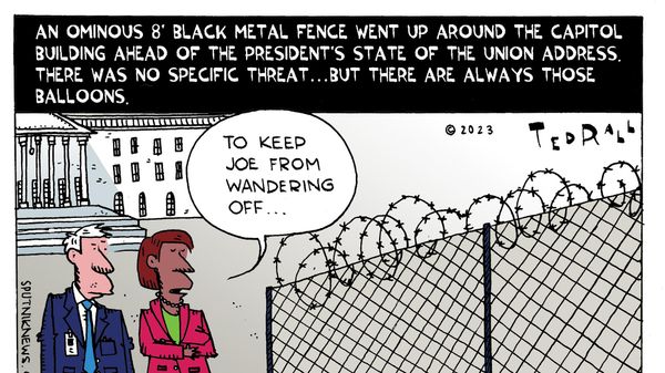 Capitol Fence - Sputnik International