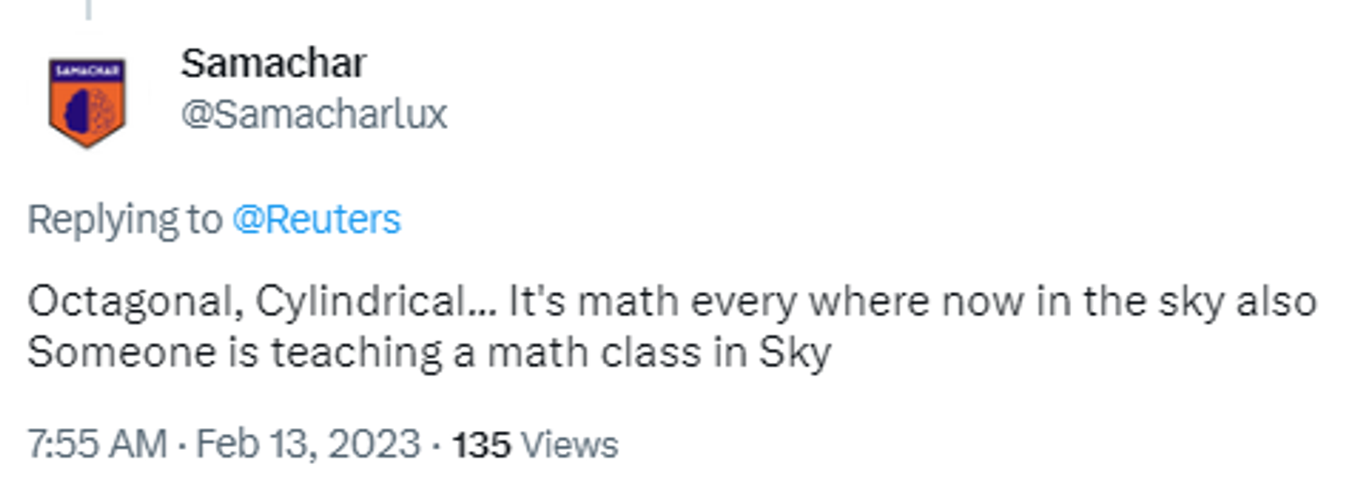 Twitter screenshot - Sputnik International, 1920, 13.02.2023