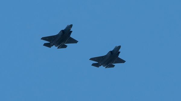 Two U.S. Air Force F-35 Lightning II aircraft. - Sputnik International