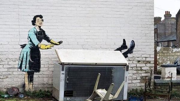 Banksy - Sputnik International