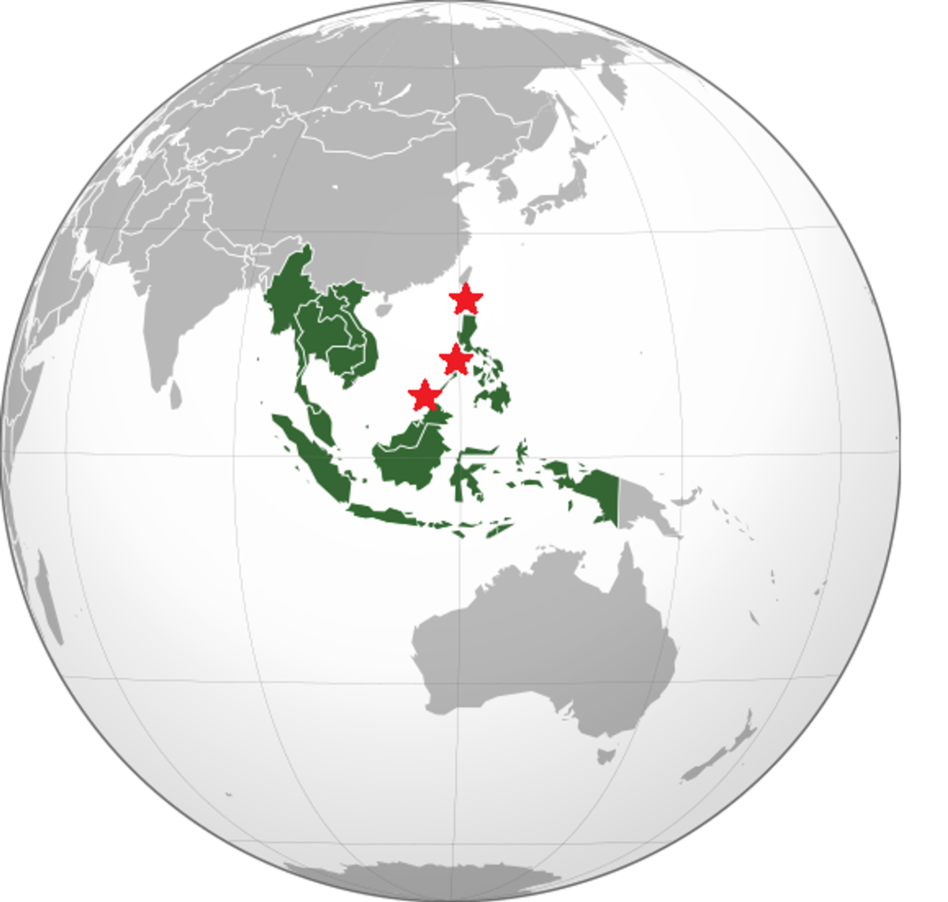 Map of Southeast Asia (green) showing strategic maritime choke points which could cut off China's access to the world's oceans via the Philippines in the event of a US-China conflict. Map of Southeast Asia (green) showing strategic maritime choke points which could cut off China's access to the world's oceans via the Philippines in the event of a US-China conflict. - Sputnik International, 1920, 16.02.2023