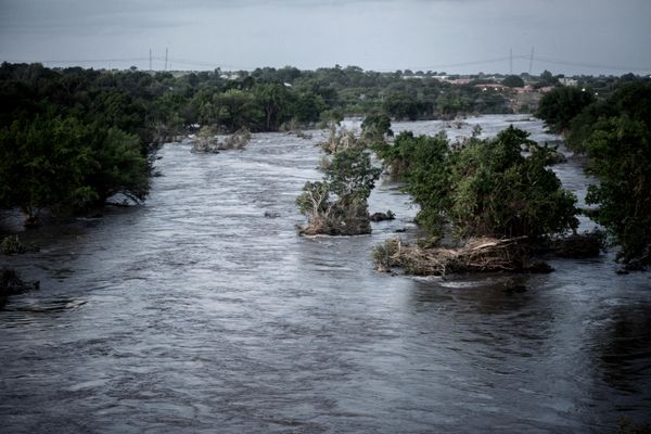 A general view of the Komati river is pictured after the floods which affected Nkomazi municipality, province of Mpumalanga, on February 15, 2023. - Sputnik International