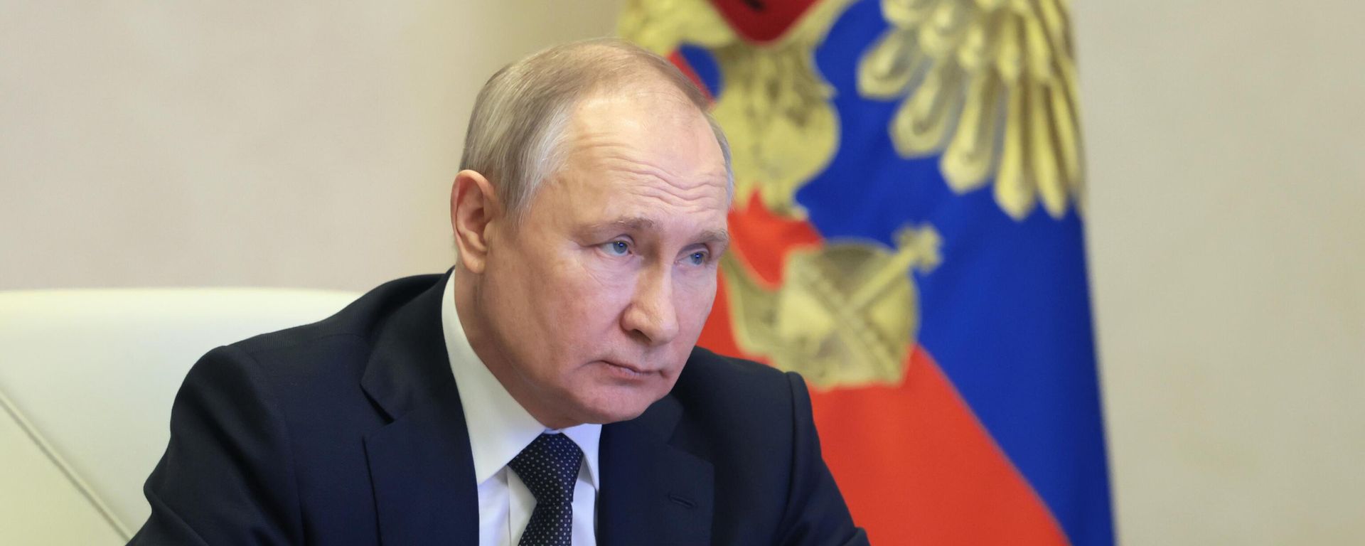 Russian President Vladimir Putin takes part in the event on the occasion of the 30th anniversary of Gazprom PJSC via video link. - Sputnik International, 1920, 28.02.2023
