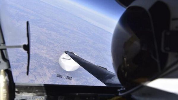U-2 pilot's selfie with Chinese aerostat. - Sputnik International