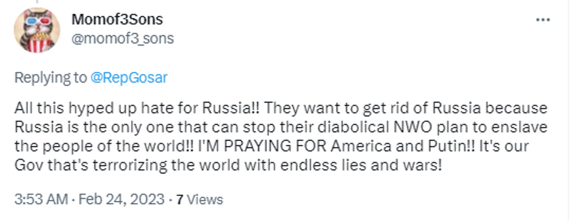 Twitter Screenshot. - Sputnik International, 1920, 24.02.2023