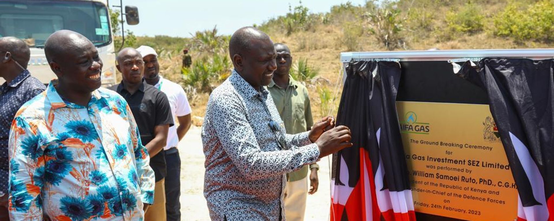 The ground-breaking ceremony of the Taifa Gas Special Economic Zone Limited in Mombasa County. The ground-breaking ceremony of the Taifa Gas Special Economic Zone Limited in Mombasa County. - Sputnik International, 1920, 25.02.2023