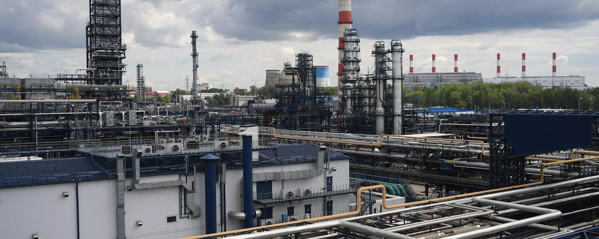 Gazprom Neft Oil Refinery in Moscow, Kapotnya District. - Sputnik International, 1920, 11.10.2026